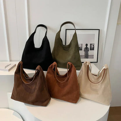 Charlie | Suede Tote Bag