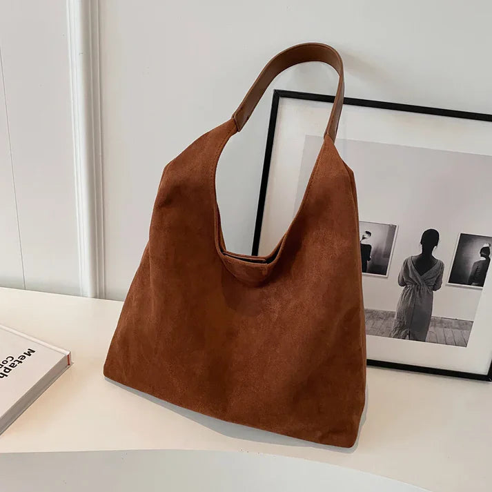 Charlie | Suede Tote Bag