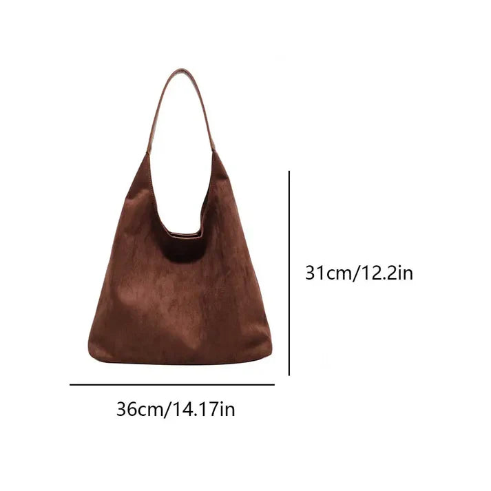 Charlie | Suede Tote Bag